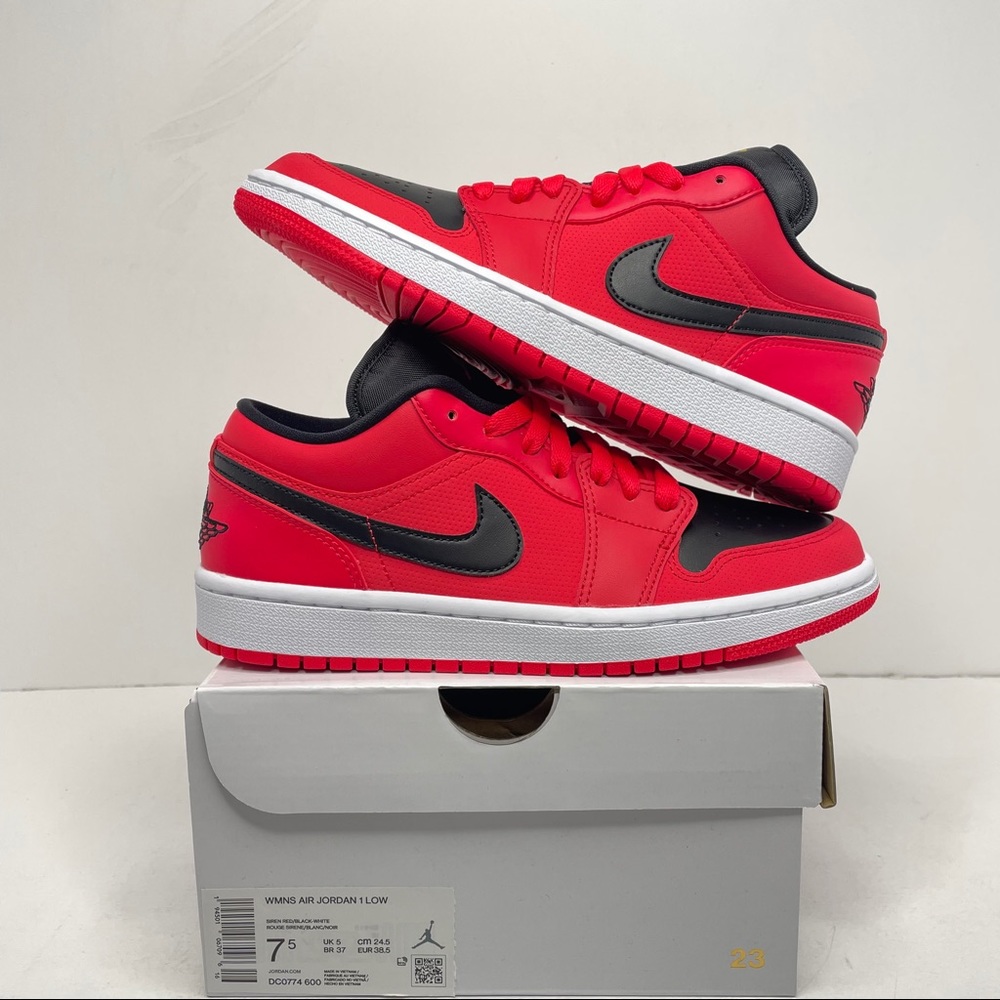 Nike Air Jordan 1 Retro Low “Siren Red” NEW - Picture 1 of 4